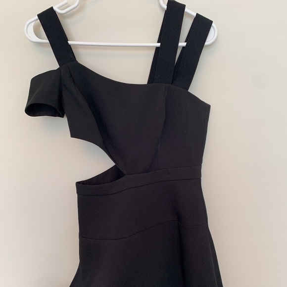 BCBG Black Cutout Dress - Picture 2 of 6